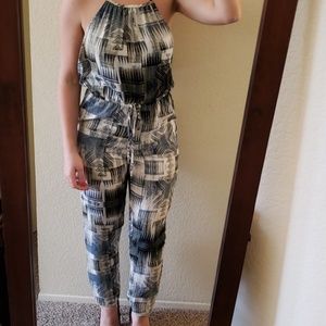 Nwot printed jumpsuit
